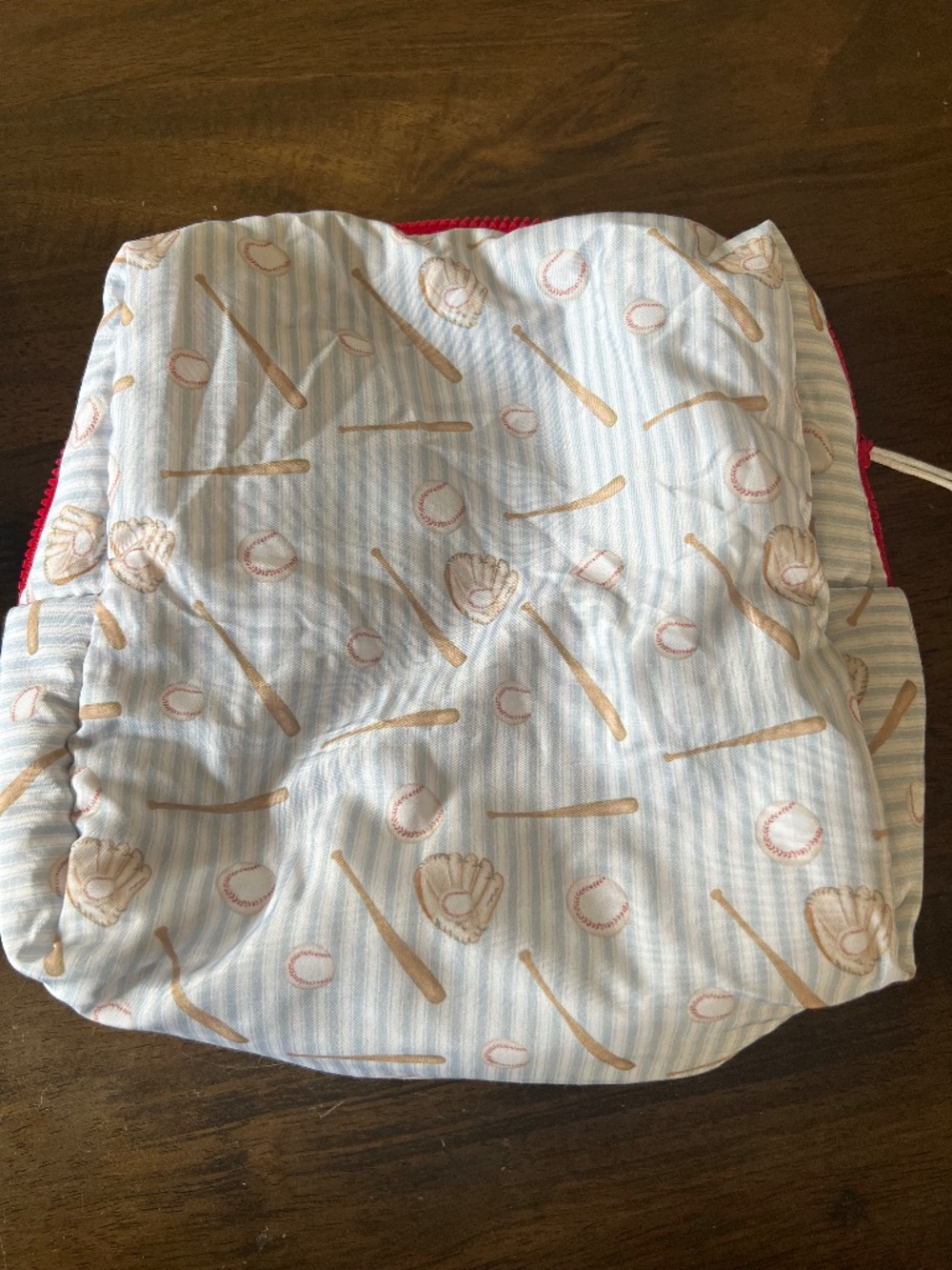 Baseball zipper pouch Hamner Hill